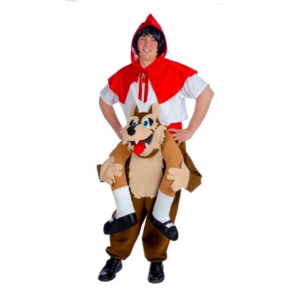 Rotkäppchen Huckepack Kostüm
