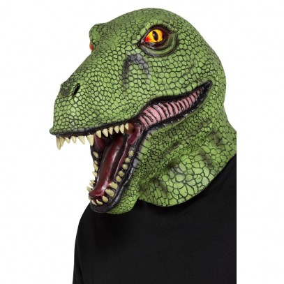Dinosaurier Latex Maske für Erwachsene