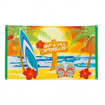 Hawaii Beach Party Flagge 90x150cm
