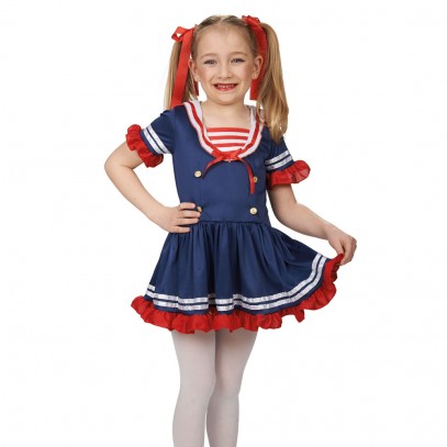 Mini Sailor Girl Kinderkostüm
