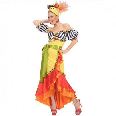 Samba Karneval Früchte Kostüm