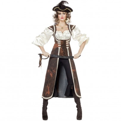 Scarlett Piratin der sieben Meere Kostüm 1