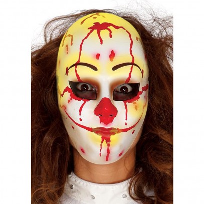 Scary Killer Clown Maske