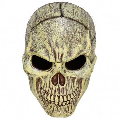 Scary Skull Halbmaske für Erwachsene