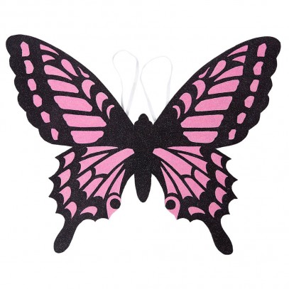 Schmetterlingsflügel rosa für Damen