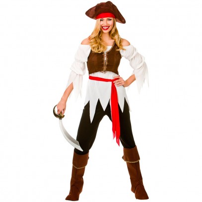 Schmugglerin Piratenbraut Kostüm