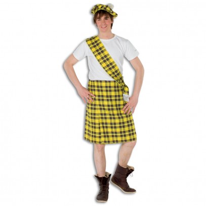 Scottish Ensemble Kostüm gelb