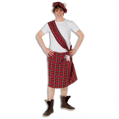 Scottish Ensemble Kostüm rot