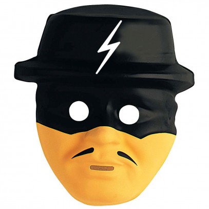 Schwarzer Bandit Maske für Kinder