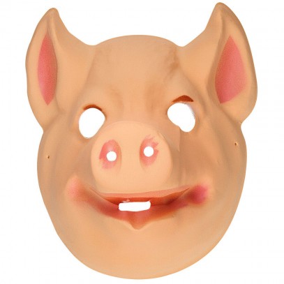 Schweine Tiermaske Classic für Kinder