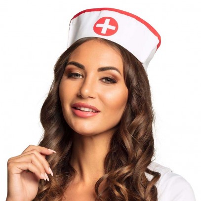 Krankenschwester Haube mit elastischem Band