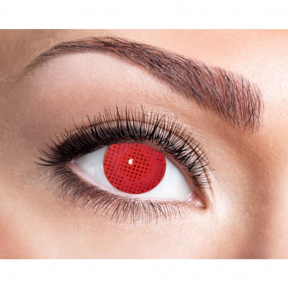Screen Kontaktlinse red