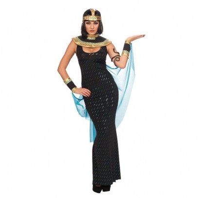 Ägyptische Göttin Cleo Damenkostüm