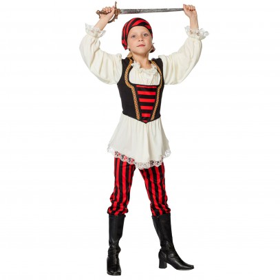 Seeräuber Piratenmädel Kinderkostüm