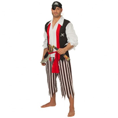 Seeräuber Piraten Kostüm für Herren