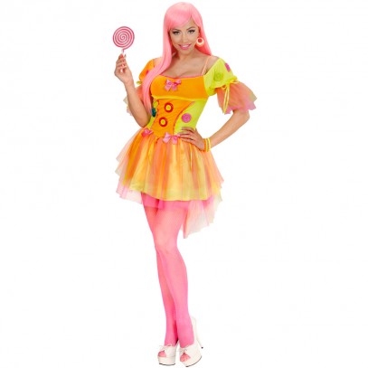 Sexy Fantasy Candy Clown Kostüm 1
