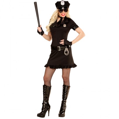 Sexy LAPD Officer Polizistin Kostüm 1