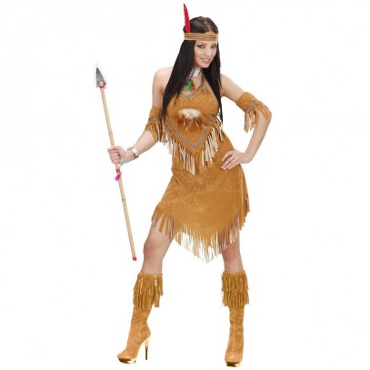 Sexy Indianerin Kostüm für Damen 