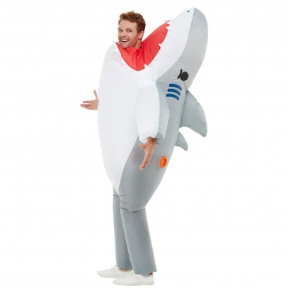 Shark Attack Kostüm aufblasbar