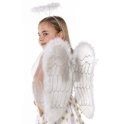 Silber Engel Set für Kinder
