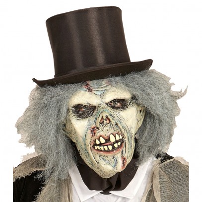 Sir Rodolfski Zombie Maske mit Haaren
