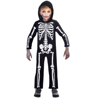 Skelett Overall Kinderkostüm