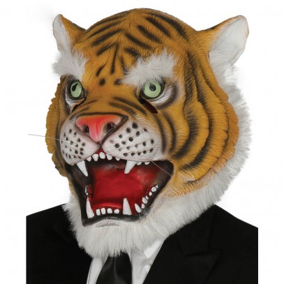 Skavi Tiger Maske für Erwachsene