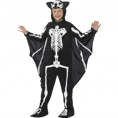 Skeleton Fledermaus Kostüm für Kinder