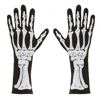 Skelett Handschuhe 35cm