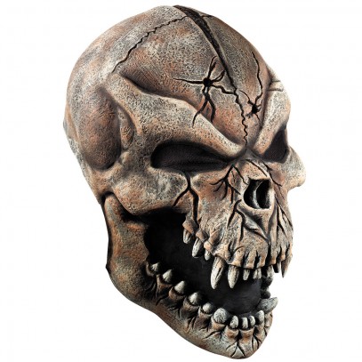 Skelett Horrorwolf Maske