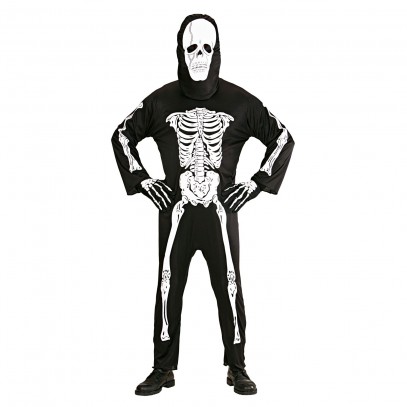 Skelett Kostüm Anzug für Herren