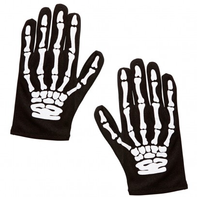 Skelett Knochen Handschuhe für Kinder 1