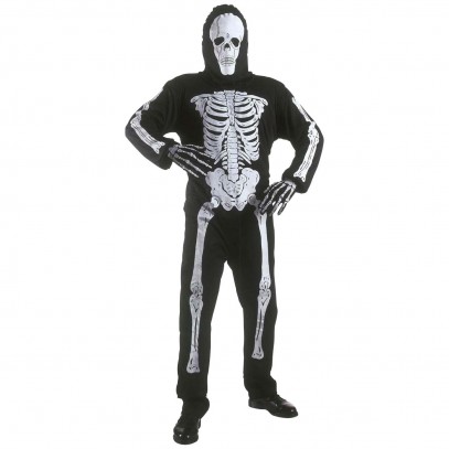 Skelett Kostüm Anzug für Jungen