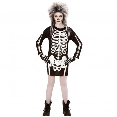 Skelett Halloween Kinderkostüm 1
