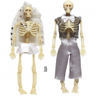 Skelett Brautpaar Hänge-Dekoration