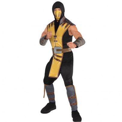 Mortal Kombat Scorpion Kostüm für Herren