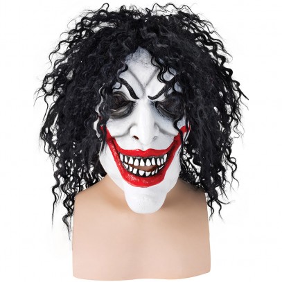 Smiling Man Horror Clown Maske