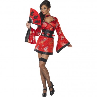 Special Geisha Kostüm für Damen