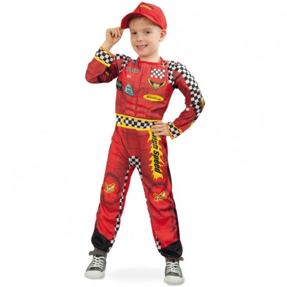 Speedy Rennfahrer Kostüm für Kinder