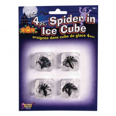 Spider Cube Dekoration 4er-Set