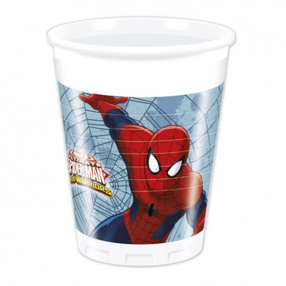 Spiderman Trinkbecher 8 Stück
