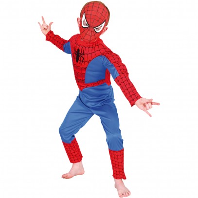 Spiderman Deluxe Kostüm für Kinder
