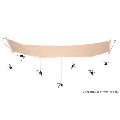 Spinnen Girlande 310cm