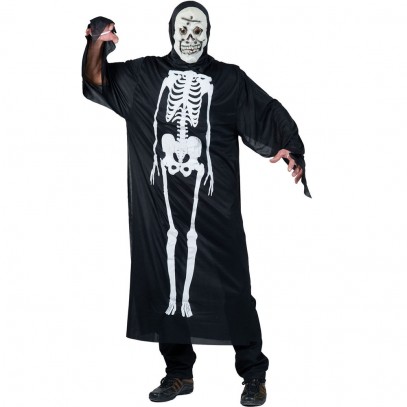 Spooky Skeleton Halloween Kostüm für Herren