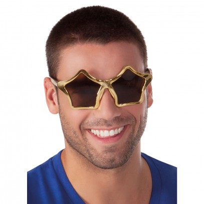Star Partybrille gold