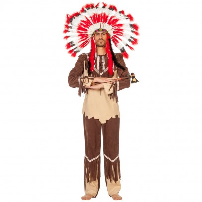 Starker Bär Cherokee Indianer Häuptling Kostüm