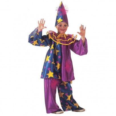 Sternen Clown Kostüm für Kinder