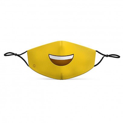 Mund-Nasen-Maske Smiley