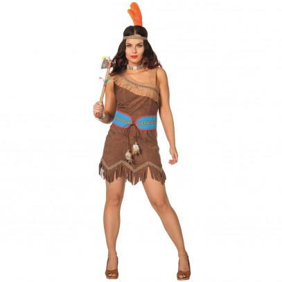 Strahlende Sonne Cherokee Indianerin Kostüm Deluxe 1 