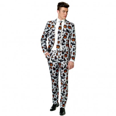 Suitmeister Halloween Grey Icons Anzug